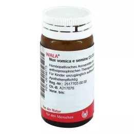 NUX VOMICA E semine D 3 globules, 20 g