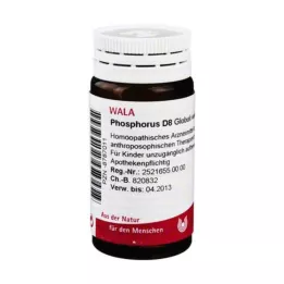 PHOSPHORUS D 8 globules, 20 g