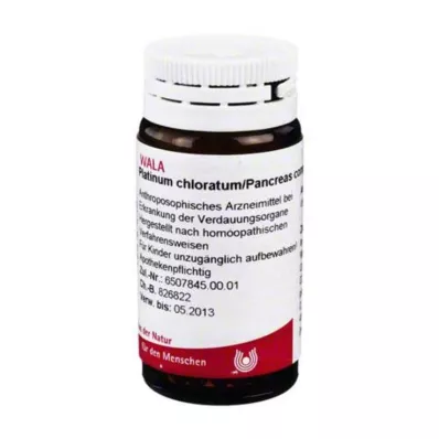 Platinum chloratum / pancreas, 20 g Platinum chloratum / pancreas, 20 g