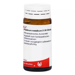 PLATINUM METALLICUM D 30 globules, 20 g