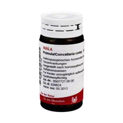 PRIMULA/CONVALLARIA comp.globules, 20 g PRIMULA/CONVALLARIA comp.globules, 20 g
