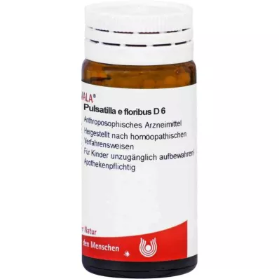 PULSATILLA E floribus D 6 globules, 20 g
