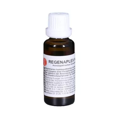 REGENAPLEX No.62 a drops, 30 ml REGENAPLEX No.62 a drops, 30 ml