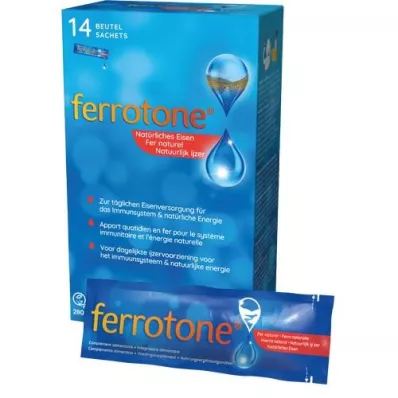 FERROTONE Iron sachet, 14X20 ml