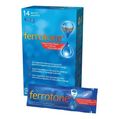 FERROTONE Iron sachet, 14X20 ml FERROTONE Iron sachet, 14X20 ml