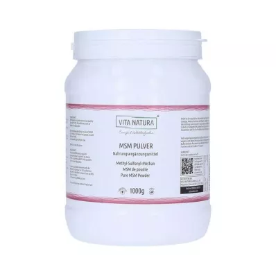 MSM PULVER Methylsulfonylmethane powder, 1000 g
