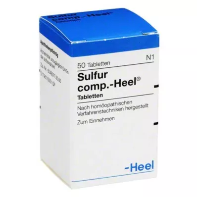 Sulfur comp.Heel tablets, 50 pcs Sulfur comp.Heel tablets, 50 pcs