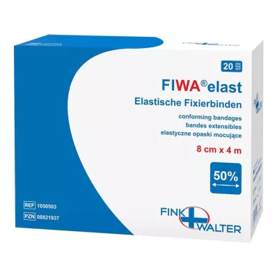 FIXIERBINDE elastic 8 cmx4 m loose, 1X20 pcs FIXIERBINDE elastic 8 cmx4 m loose, 1X20 pcs