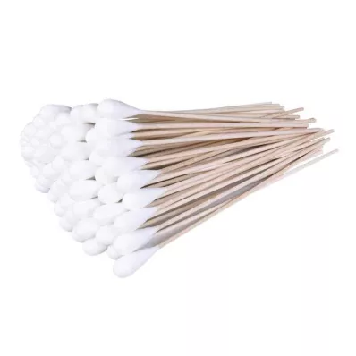 Cotton swabs large head 15 cm, 100 pcs