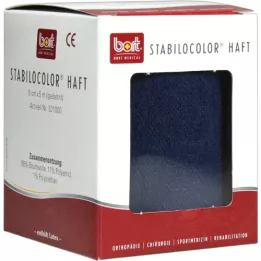 BORT StabiloColor adhesive bandage 8 cm blue, 1 pc
