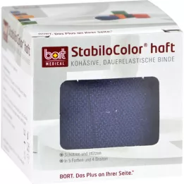 BORT StabiloColor adhesive bandage 8 cm blue, 1 pc