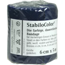 BORT StabiloColor bandage 6 cm blue, 1 pc
