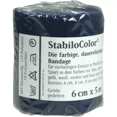 BORT StabiloColor bandage 6 cm blue, 1 pc