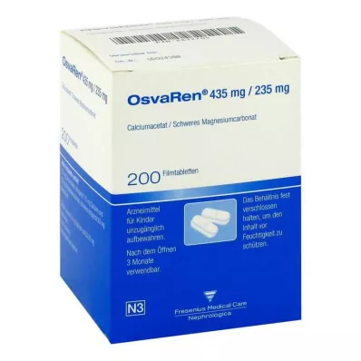 OSVAREN Film-coated tablets, 200 pcs