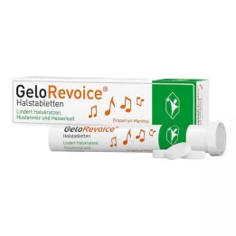 GELOREVOICE Throat Lozenges Grapefruit-Menthol Lut., 20 pcs