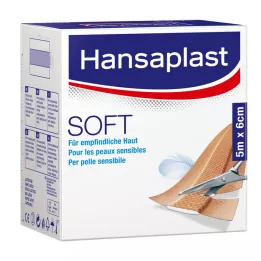 HANSAPLAST Soft plaster 6 cmx5 m roll, 1 pc