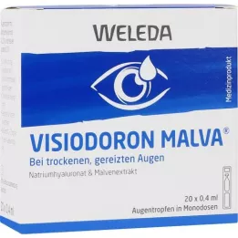 VISIODORON Malva eye drops in single-dose pipette, 20X0.4 ml