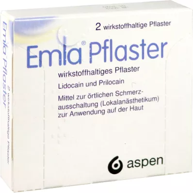 EMLA Plaster, 2X1 pc