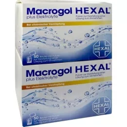 MACROGOL HEXAL plus electrolytes Plv.z.H.e.L.z.E., 100 pcs