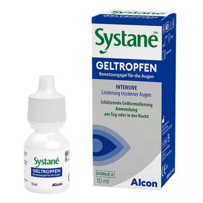 Systane gel drops moistening drops for the eyes, 10 ml