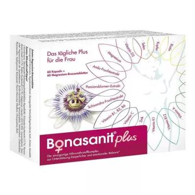 Bonasanit plus 60 capsules / 60 effervescent tablets combination pack, 1 pc