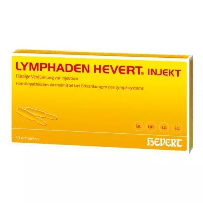 LYMPHADEN HEVERT inject ampoules, 10 pcs