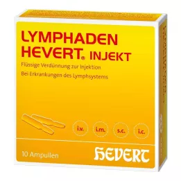 Lymphaden Hevert inject ampoules, 10x2 ml
