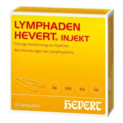 LYMPHADEN HEVERT inject ampoules, 10 pcs