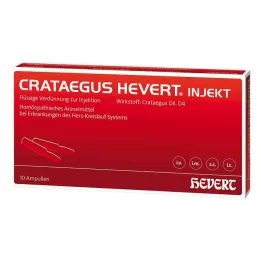 CRATAEGUS HEVERT inject ampoules, 10 pcs