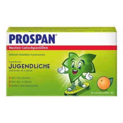 PROSPAN Cough lozenges, 20 pcs