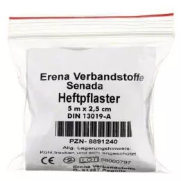 SENADA Adhesive plaster 2.5 cm x 5 m coil, 1 pc