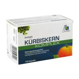 KÜRBISKERN KOMPLEX Capsules, 140 pc