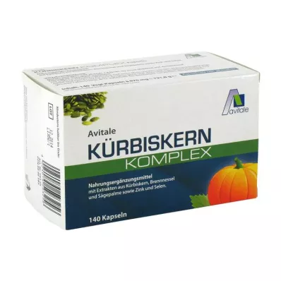 Pumpkin seed complex capsules, 140 pieces Pumpkin seed complex capsules, 140 pieces