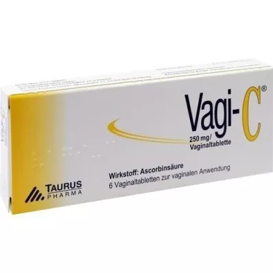 VAGI C vaginal tablets, 6 pcs