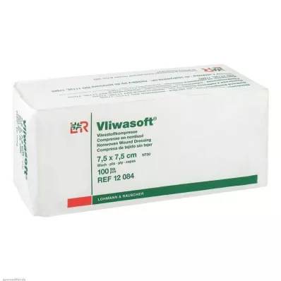 VLIWASOFT Non-woven compresses 7.5x7.5 cm non-sterile 6l., 100 pcs VLIWASOFT Non-woven compresses 7.5x7.5 cm non-sterile 6l., 100 pcs