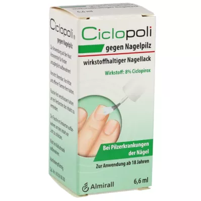 CICLOPOLI against nail fungus active ingredient nail varnish, 6.6 ml