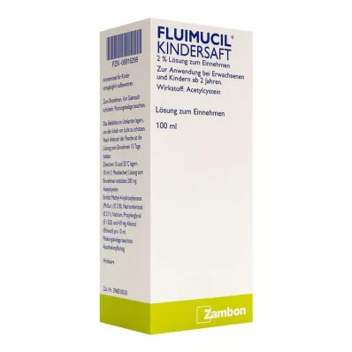 Fluimucil childrens juice, 100 ml Fluimucil childrens juice, 100 ml