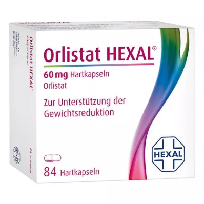 Orlistat HEXAL 60 mg hard capsules, 84 pcs Orlistat HEXAL 60 mg hard capsules, 84 pcs