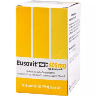 EUSOVIT forte 403 mg soft capsules, 50 pcs EUSOVIT forte 403 mg soft capsules, 50 pcs