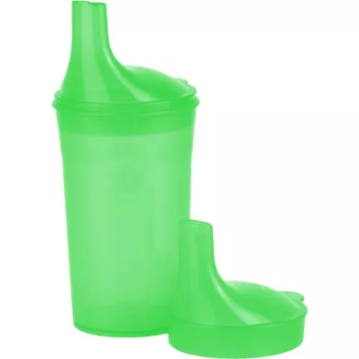 EINNEHMEBECHER without handle w.2 lids 4+12mm green, 1 pc