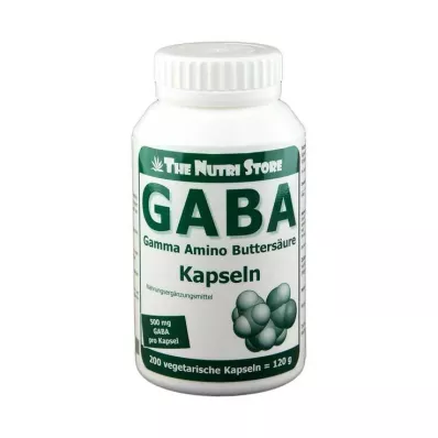Gaba 500 mg vegetarian capsules, 200 pcs Gaba 500 mg vegetarian capsules, 200 pcs