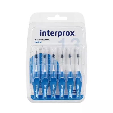 INTERPROX conical blue interdental brush Blis, 6 pcs