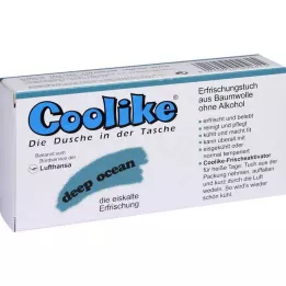 COOLIKE Refreshing towel deep ocean, 5 pcs