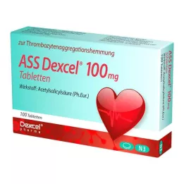 ASS Dexcel 100 mg tablets, 100 pcs
