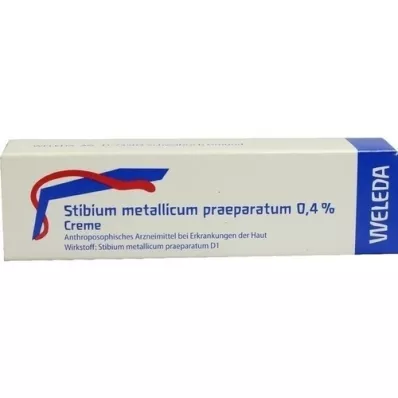 STIBIUM METALLICUM PRAEPARATUM 0.4% cream, 25 g
