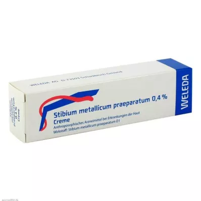 STIBIUM METALLICUM PRAEPARATUM 0.4% cream, 25 g