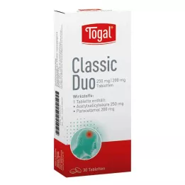 TOGAL Classic Duo Tablets, 30 pcs