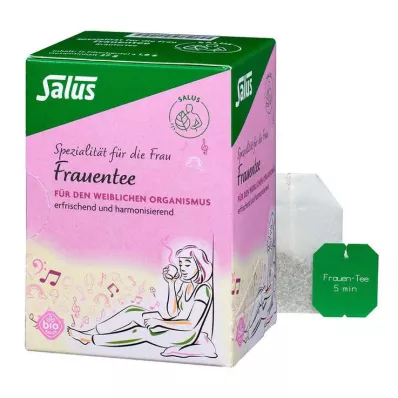 Salus womens tea organic filter bags, 15 pcs
