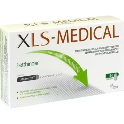 XLS Medical Fat Binder Tablets, 60 pcs