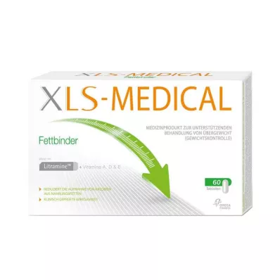 XLS Medical fat binder tablets, 60 pcs XLS Medical fat binder tablets, 60 pcs